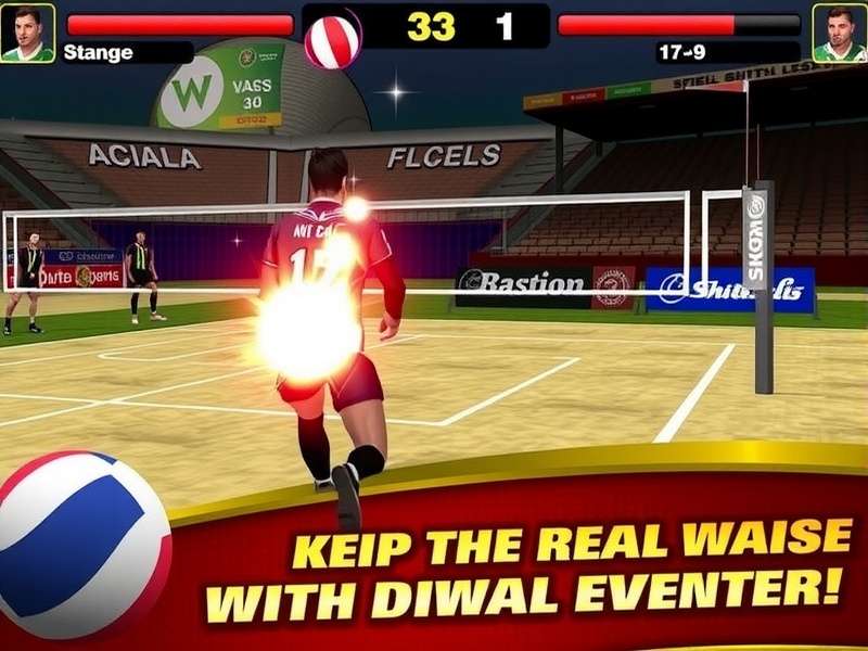 South Volley King 14 Gameplay Screenshot